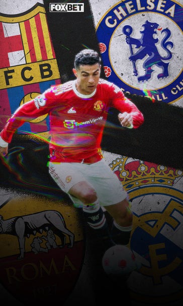 Soccer odds: Lines on Cristiano Ronaldo's next team, Chelsea favored